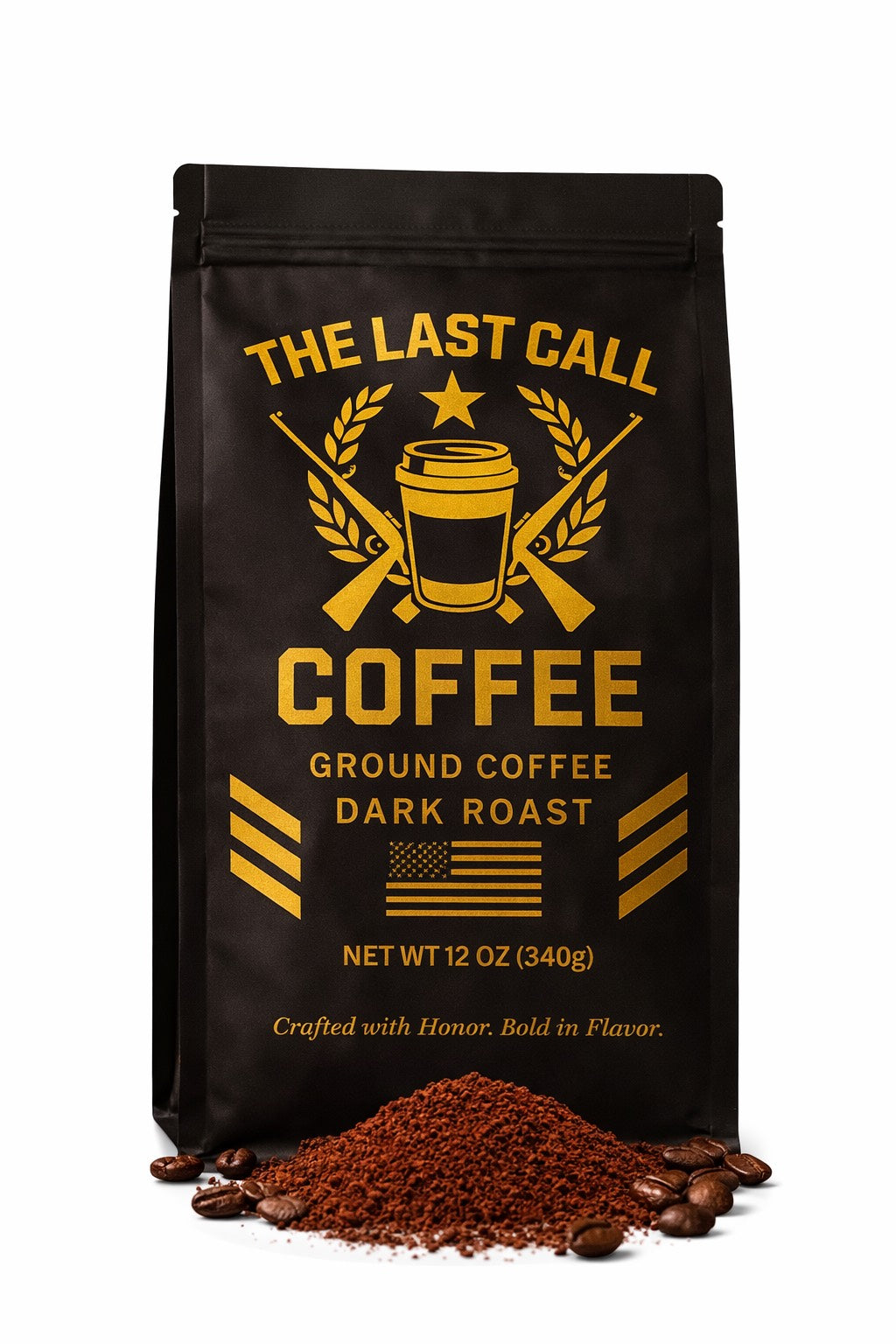 DARK 12 OZ GROUND COFFEE